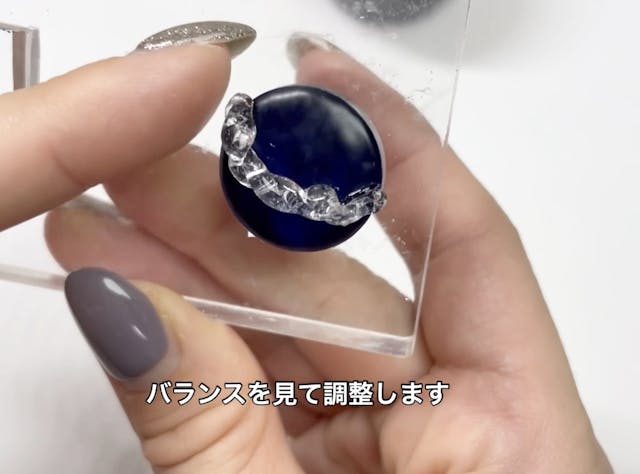 ネイルのようなアクセサリーを作る𓈒𓏸𓐍