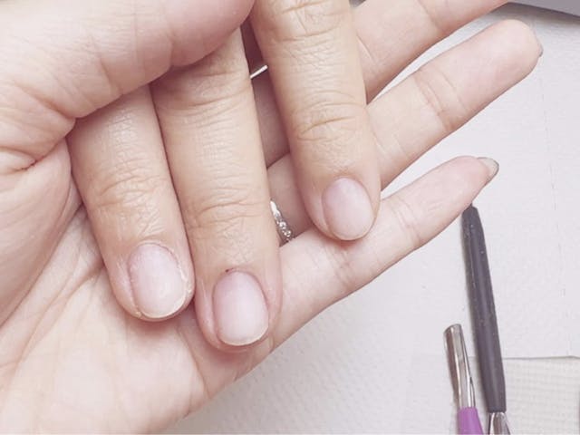 ネイルケア講座①ノンサンディングでも4週間もつ爪に優しいネイルケア