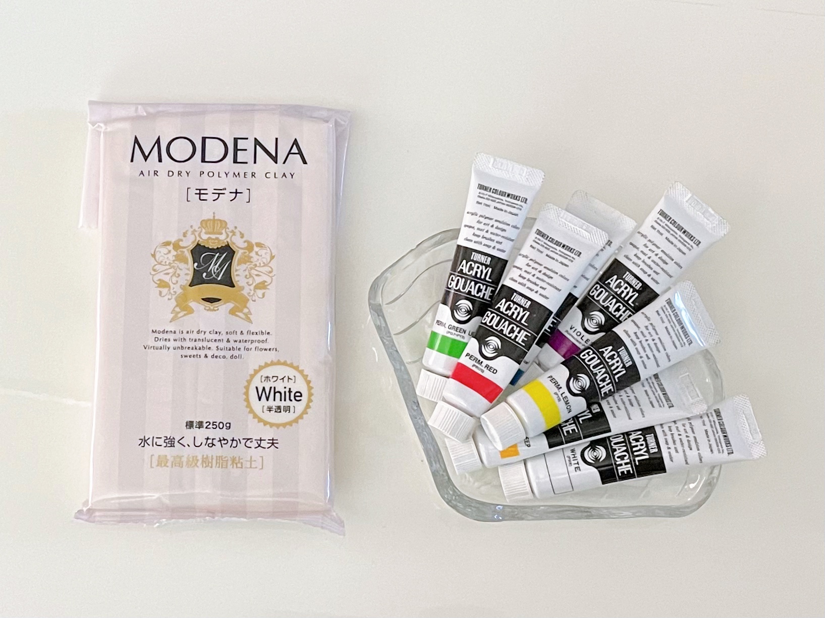 【入門】樹脂粘土(モデナ)の扱い方・保存方法・着色の仕方など