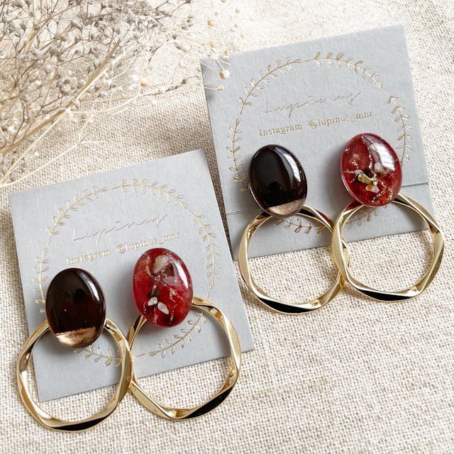 【レジン】ミラーとシェルのニュアンスアートの作り方