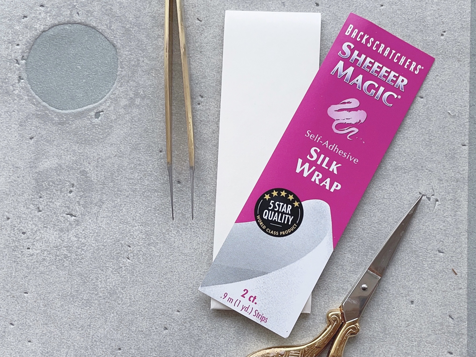 シルク材を使った亀裂補強のやり方