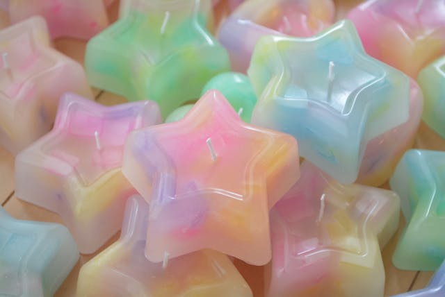 お星さまキャンドルの作り方