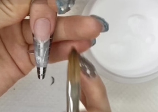 スカルプ　フォームの付け方〜アプリケーションまで