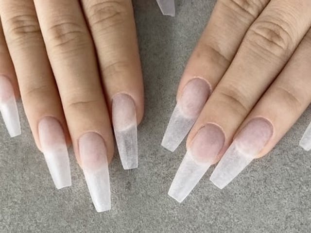 スカルプの付け方　フォーム〜削りまで