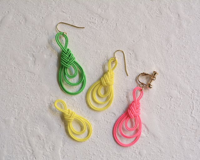 みょうが結びのピアス・イヤリング