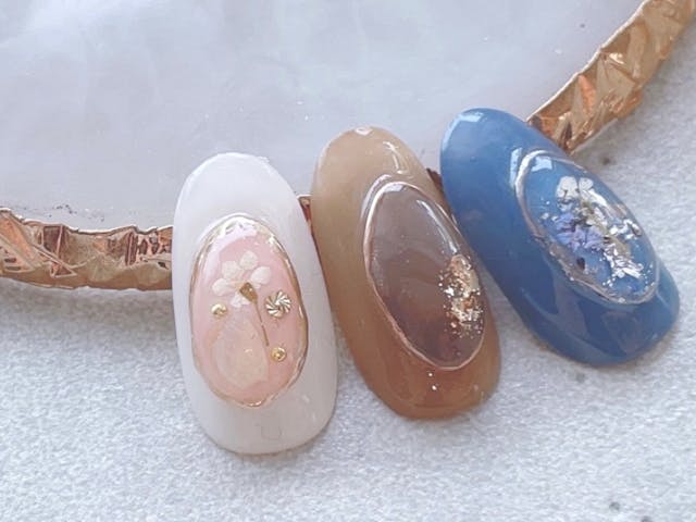 粘土ジェルを使ったぷっくりアートのやり方②