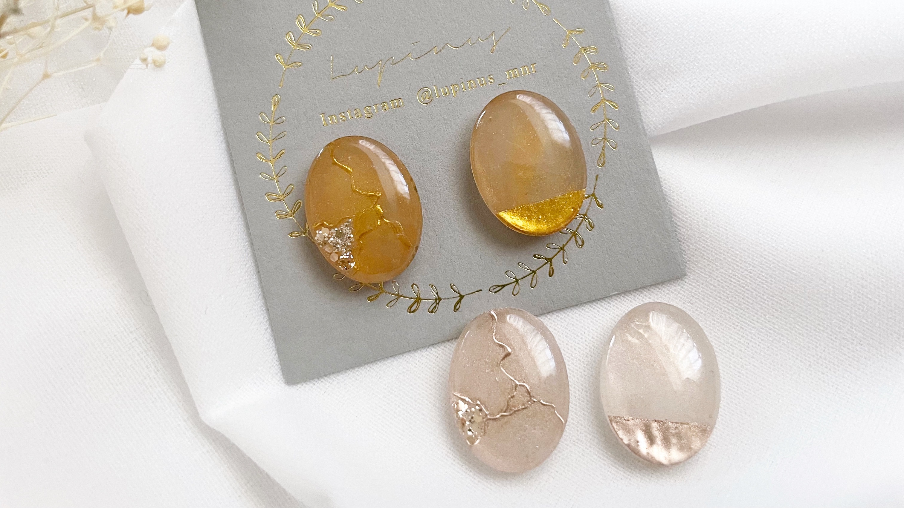 【レジン】ミラーパウダー𓍯ニュアンス簡単な作り方