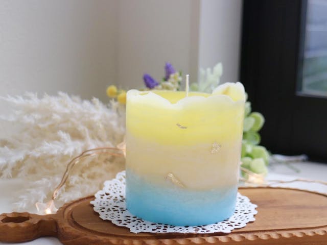 パステルレイヤーキャンドルの作り方