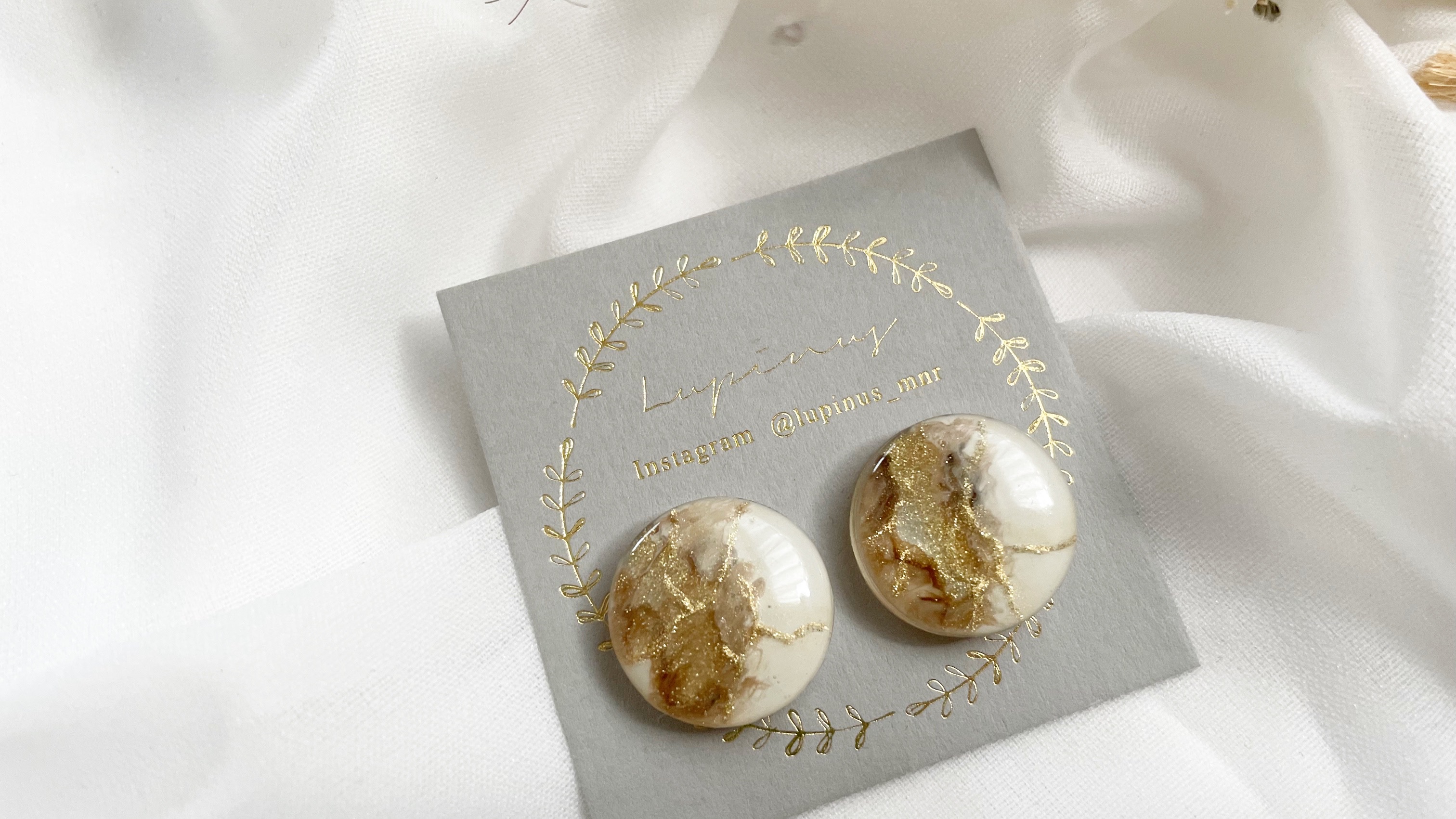 【レジン】ニュアンス大理石𓍯簡単な作り方♩