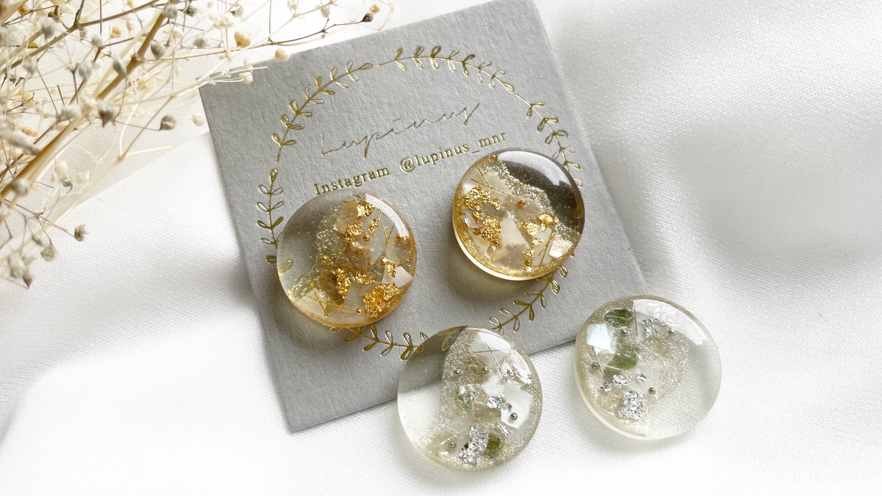 【レジン】透明感のある奥行きアートの作り方