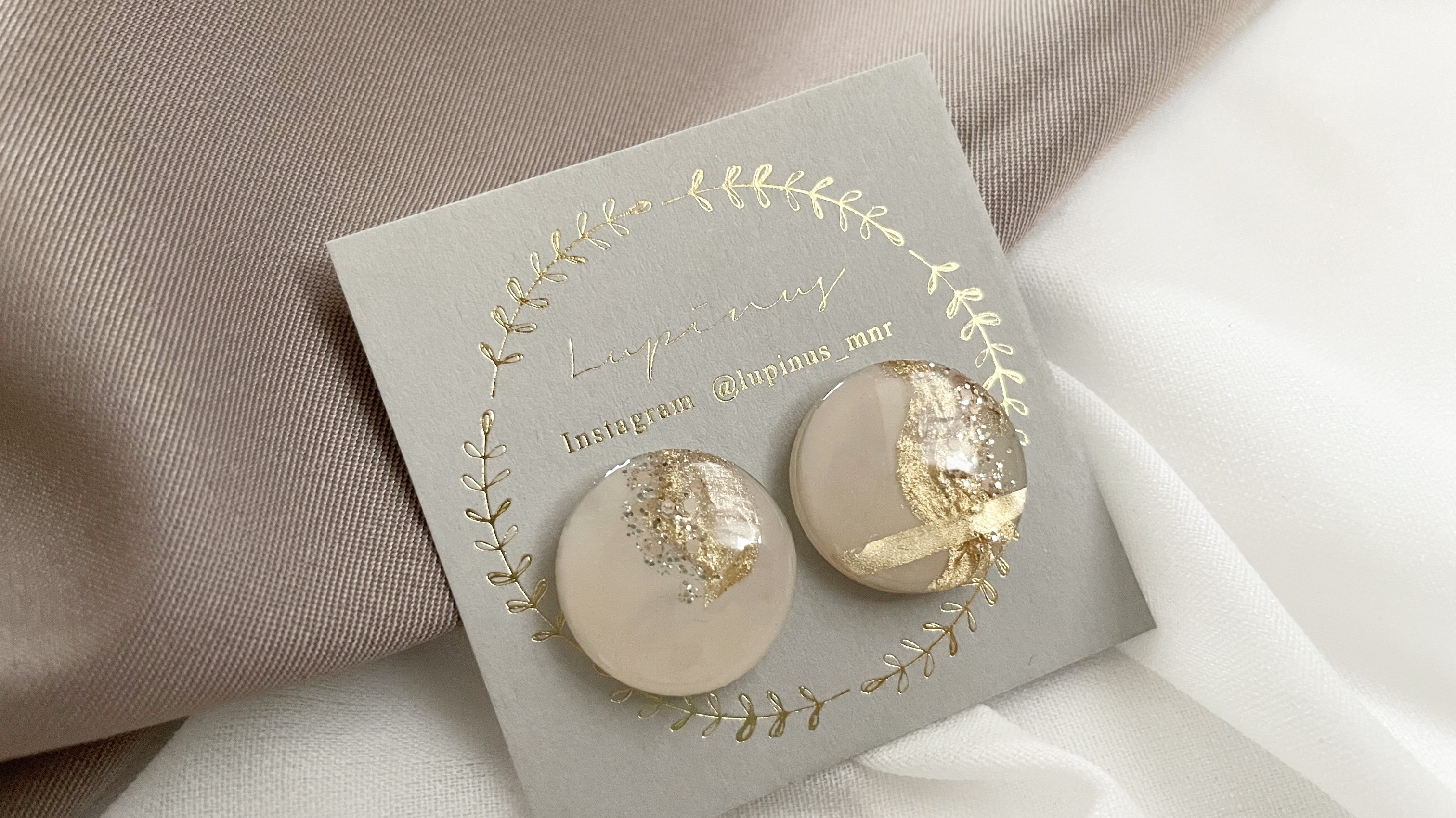 【レジン】立体感のあるミラーパウダーの作り方