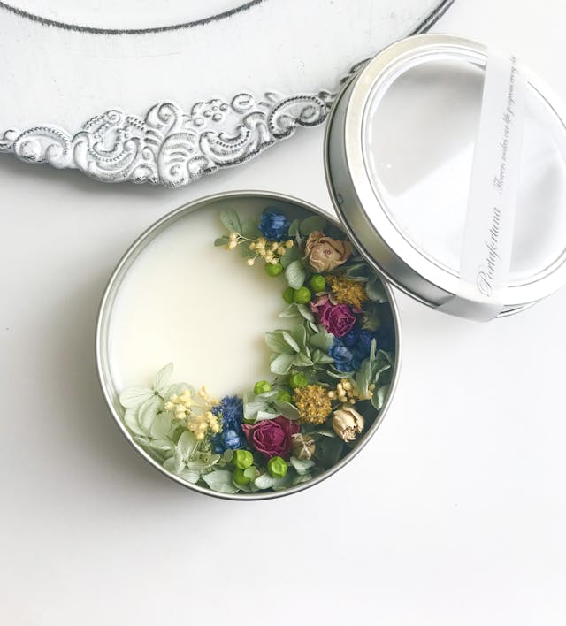 Aroma Wax sachet CAN (アロマワックスサシェ缶の作り方)