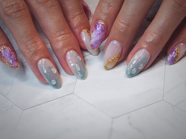 時短‼️サロンワークで活用出来る奥行きニュアンスをワンランク上の仕上がりにする方法✨