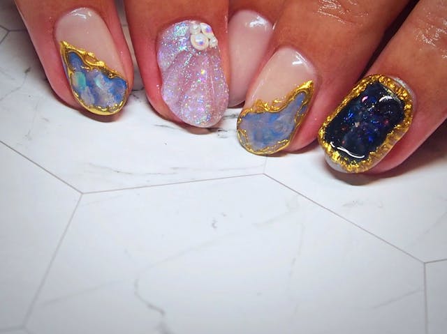 作り置き可能‼️宝石ネイルパーツ💎.*