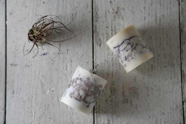 大理石キャンドルの作り方