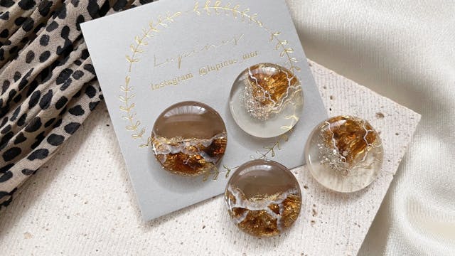 【レジン】大人ニュアンス大理石の作り方