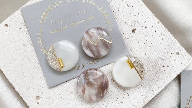 【レジン】大人ニュアンスの作り方