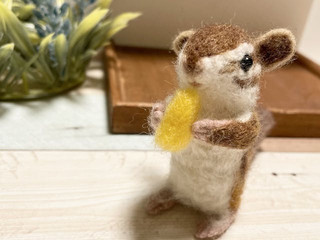 羊毛フェルトリスの作り方