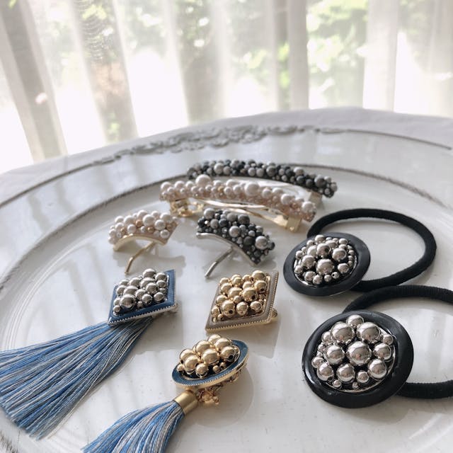 丸いパーツを立体的に配置するコツ