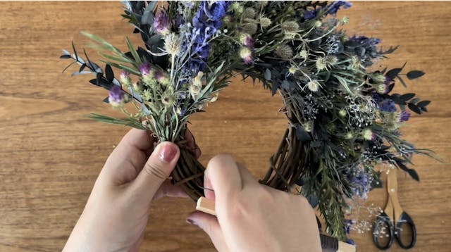 基礎から丁寧に　ハーフリースの作りかた