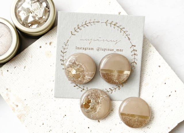 【レジン】シェル大理石の作り方