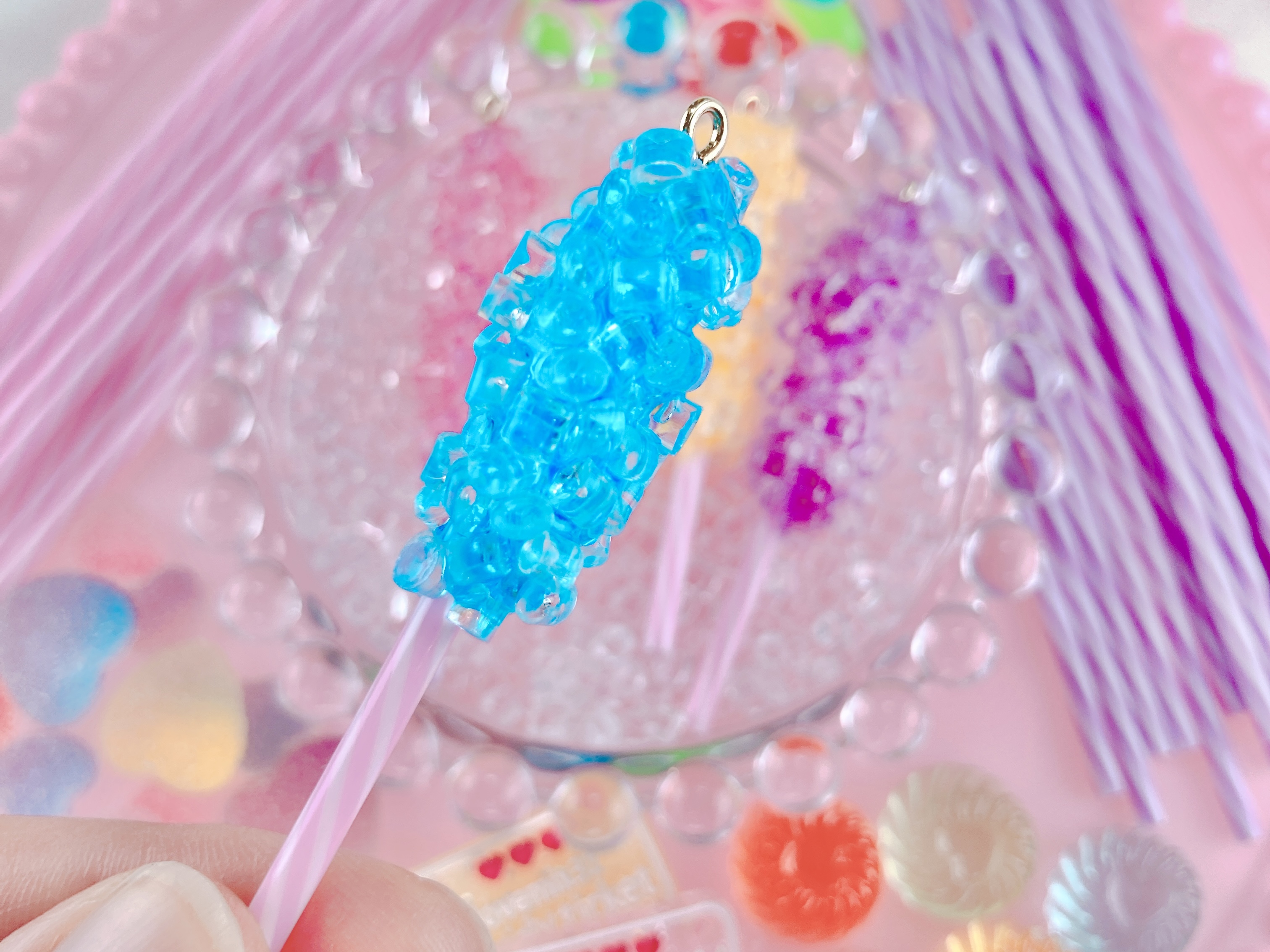 レジンロックキャンディの作り方