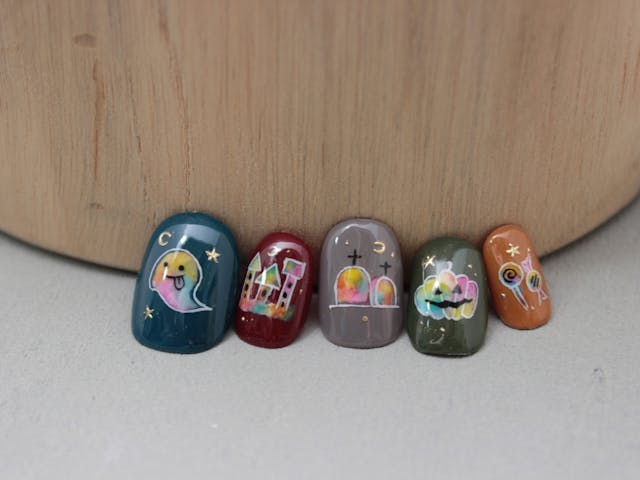 カラフルハロウィンの作り方