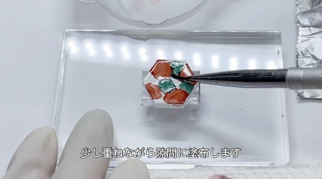 インクのにじみ遊び♪