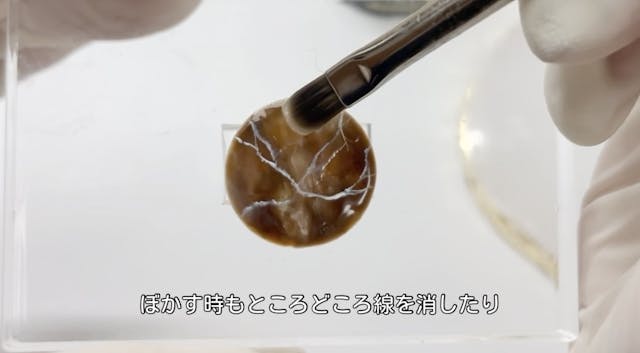 手描き大理石の簡単な描き方♪