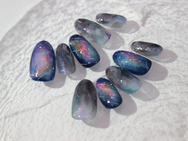幻想的な銀河ニュアンスの作り方の紹介画像1