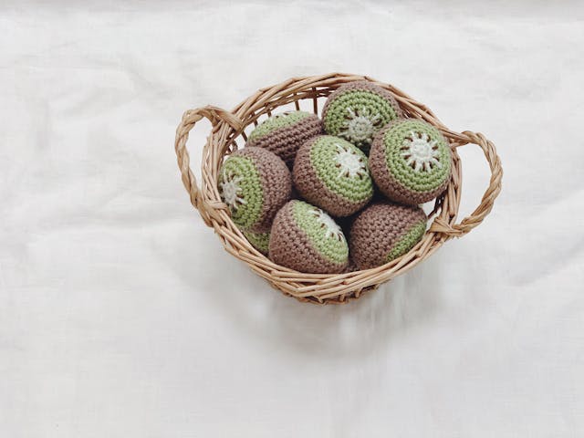 編みぐるみキウイの作り方