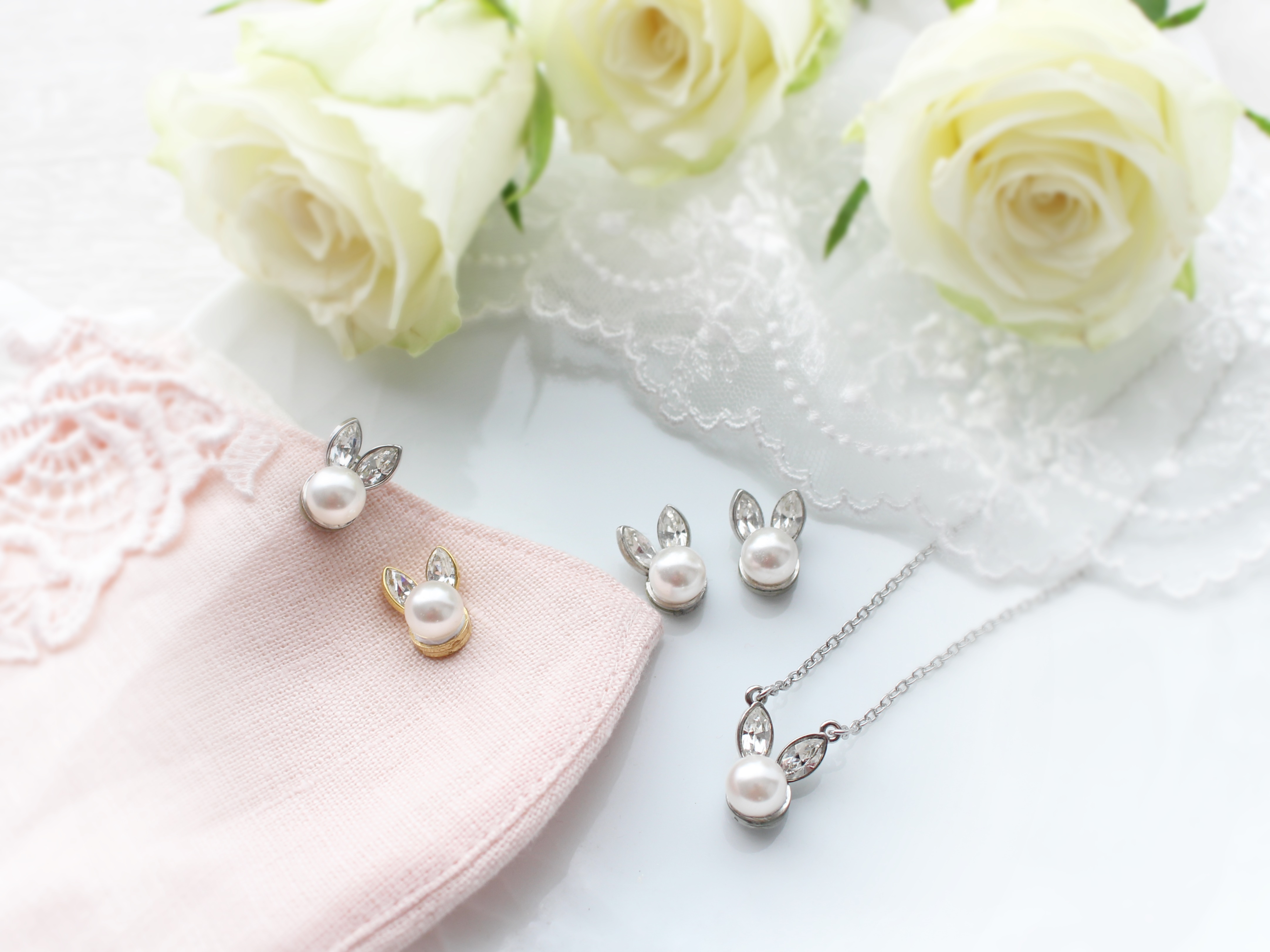 新感覚・手軽に土台を作って高級感のあるうさぎチャーム作りの紹介画像1