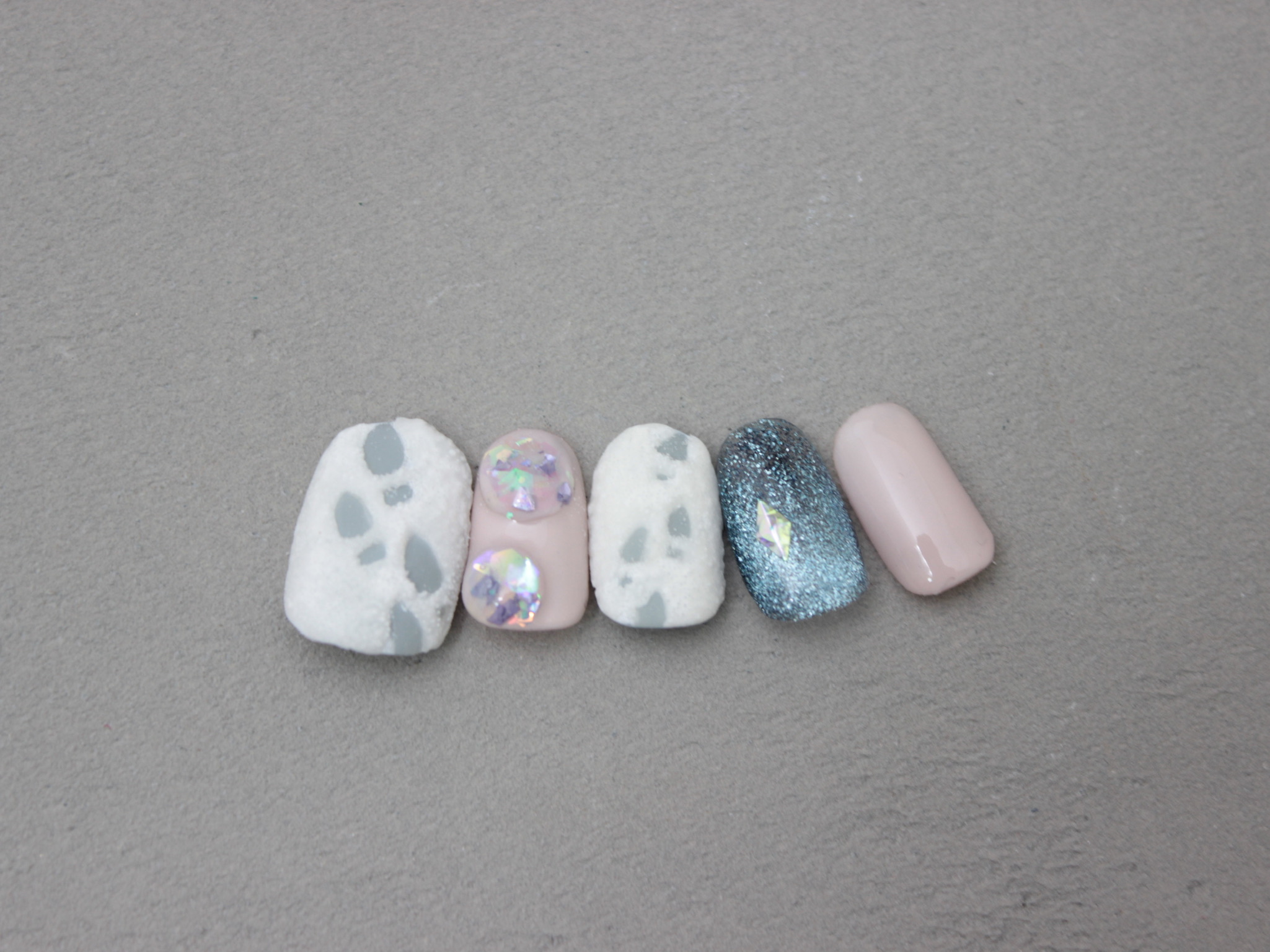 ふかふか足跡アートの作り方