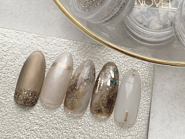 ハケ筋奥行きアートのやり方