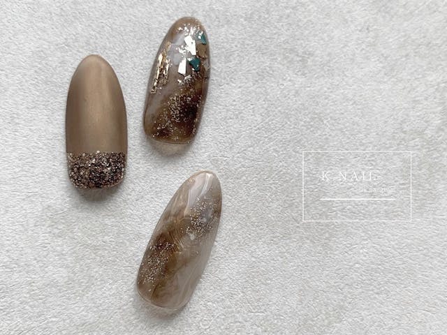 ハケ筋奥行きアート