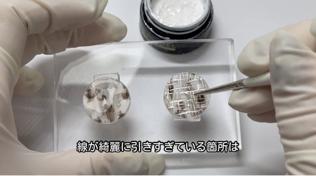 ざっくりニット風のおしゃれアクセサリー