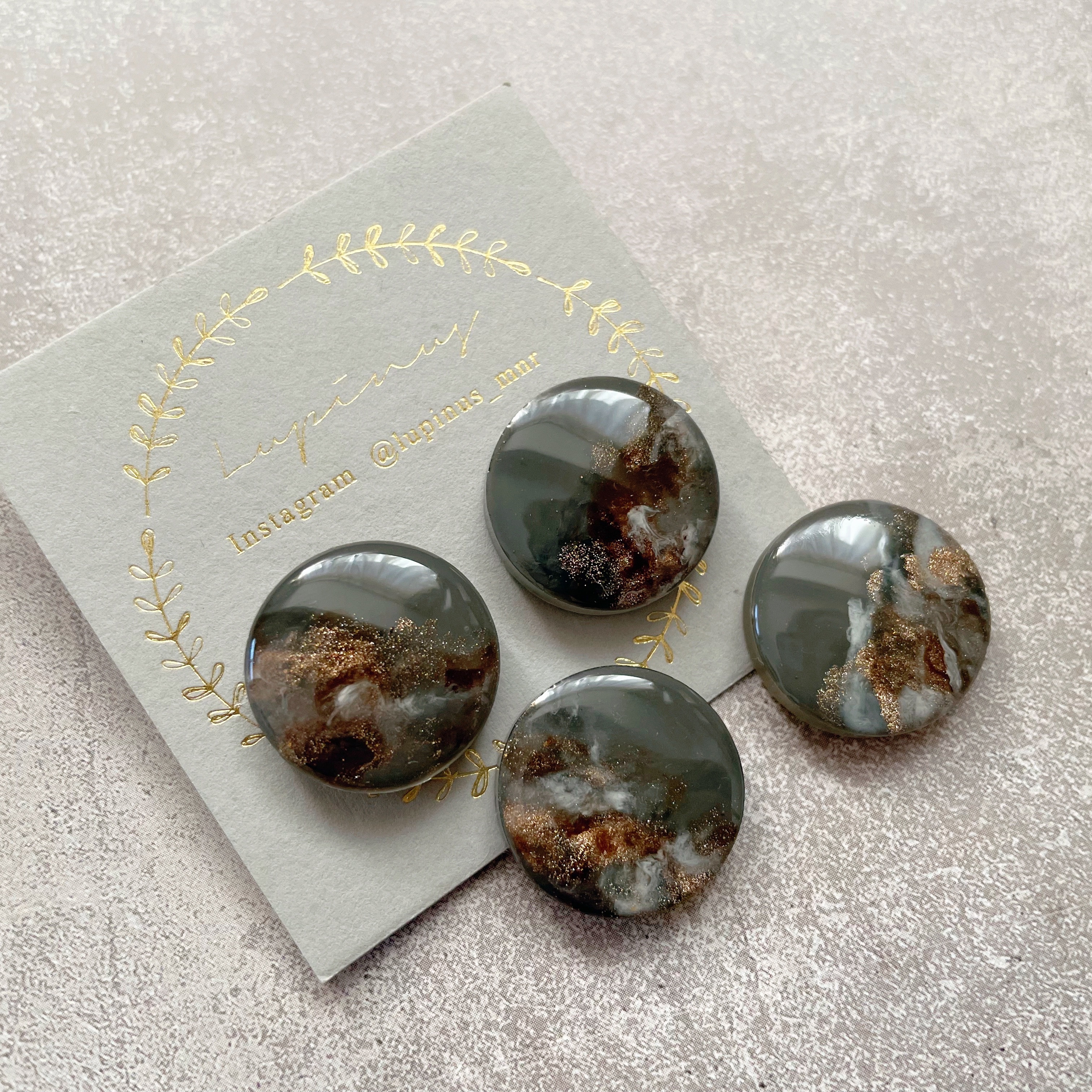 【レジン】筆1本で作る𓍯流行りのニュアンス