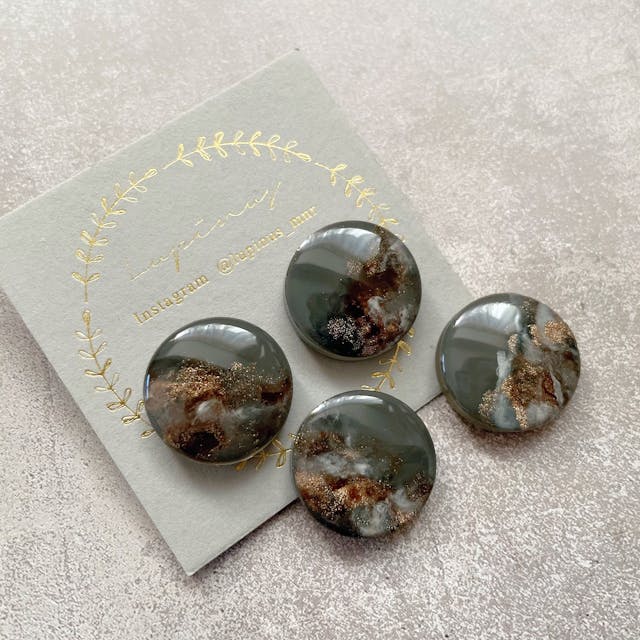 【レジン】筆1本で作る𓍯流行りのニュアンス