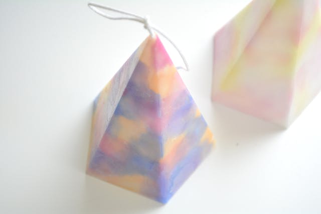 ペイントキャンドルの作り方