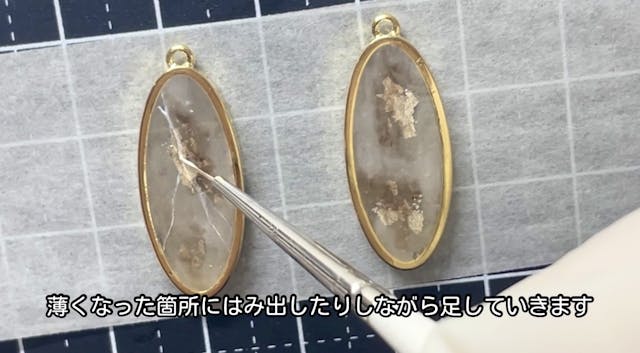 クリア天然石の大人アクセサリー