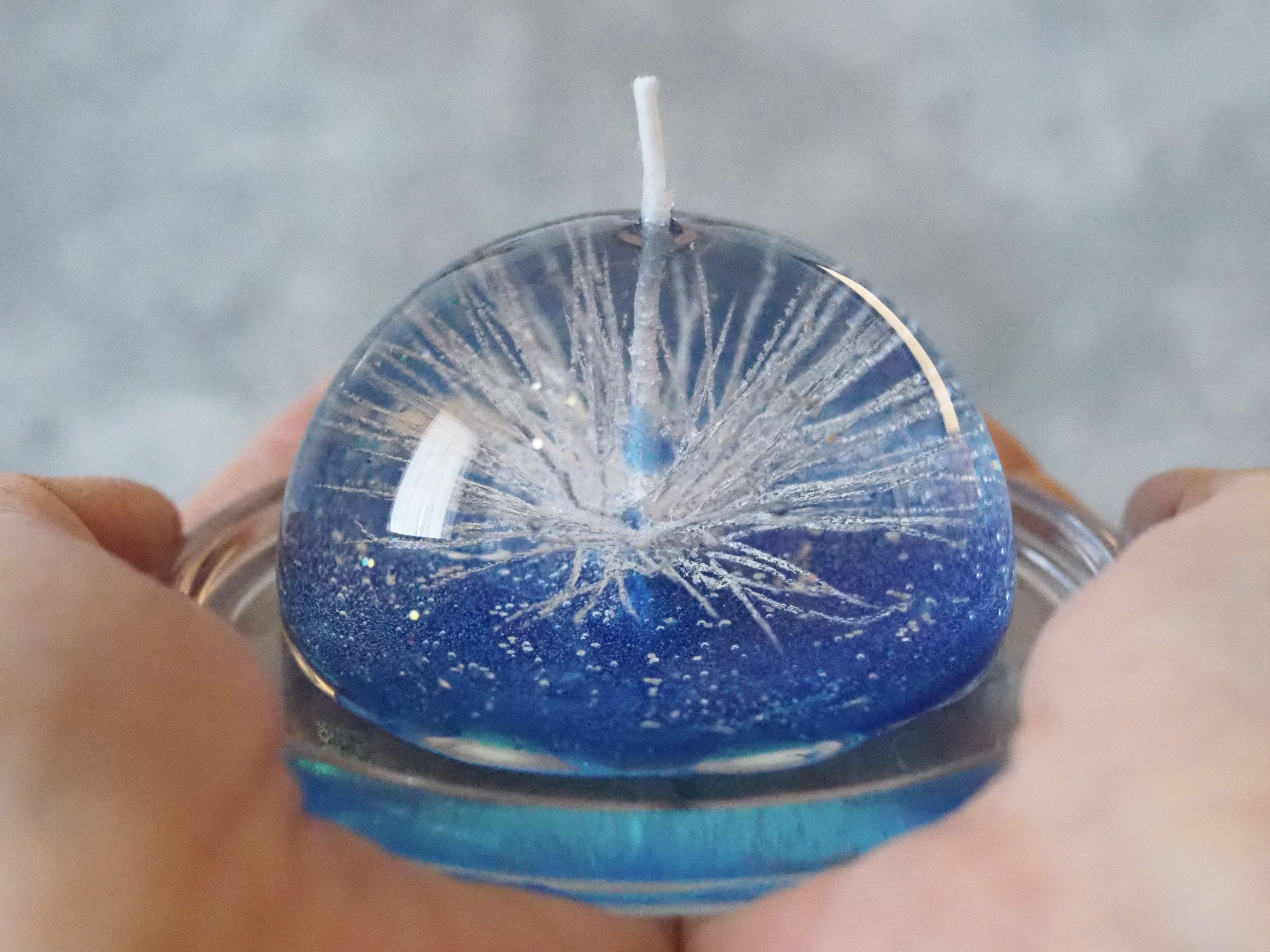 ドームキャンドル～ケセランパサランの作り方