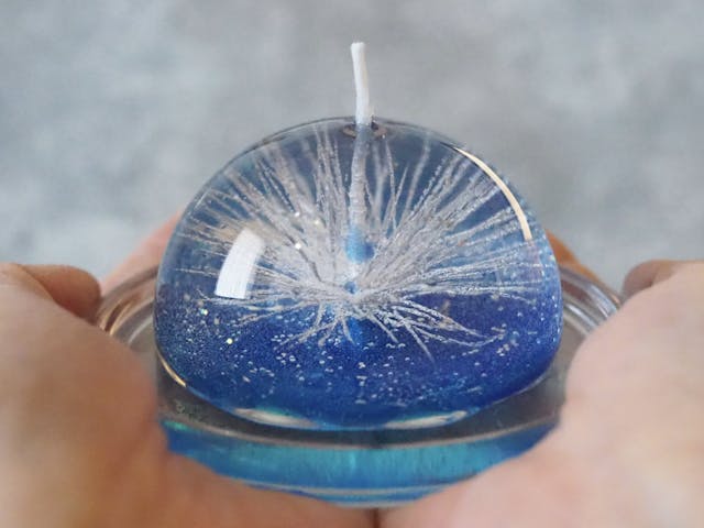 ドームキャンドル～ケセランパサランの作り方