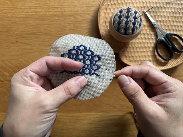 ◎こぎん刺しの技法