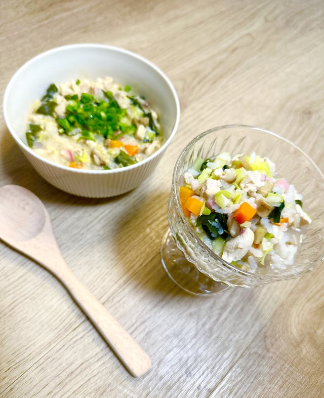 愛犬と一緒に食べれる栄養たっぷりおじやレシピ