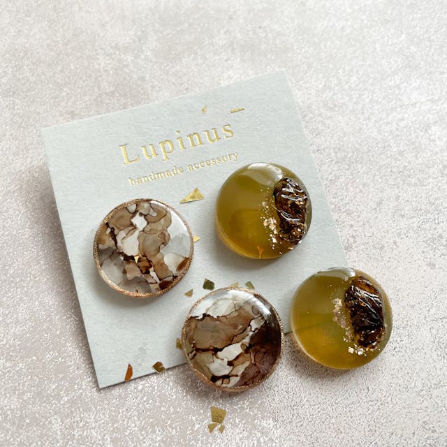 【レジン】インクニュアンスの作り方