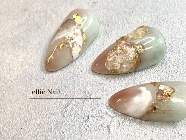 《アクセサリー天然石｜モヤモヤ凸凹》inspiration at -resortリゾート-