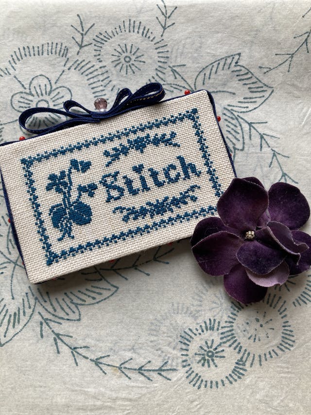 クロスステッチで作るピンキープの仕立て方