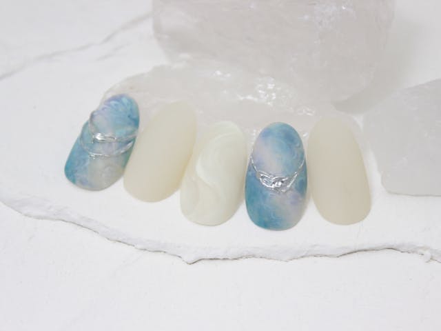 不規則にゆらゆら【水紋ニュアンス】の作り方