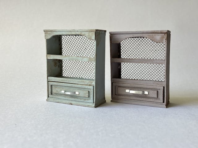 引き出し付きアンティークキャビネット作り講座