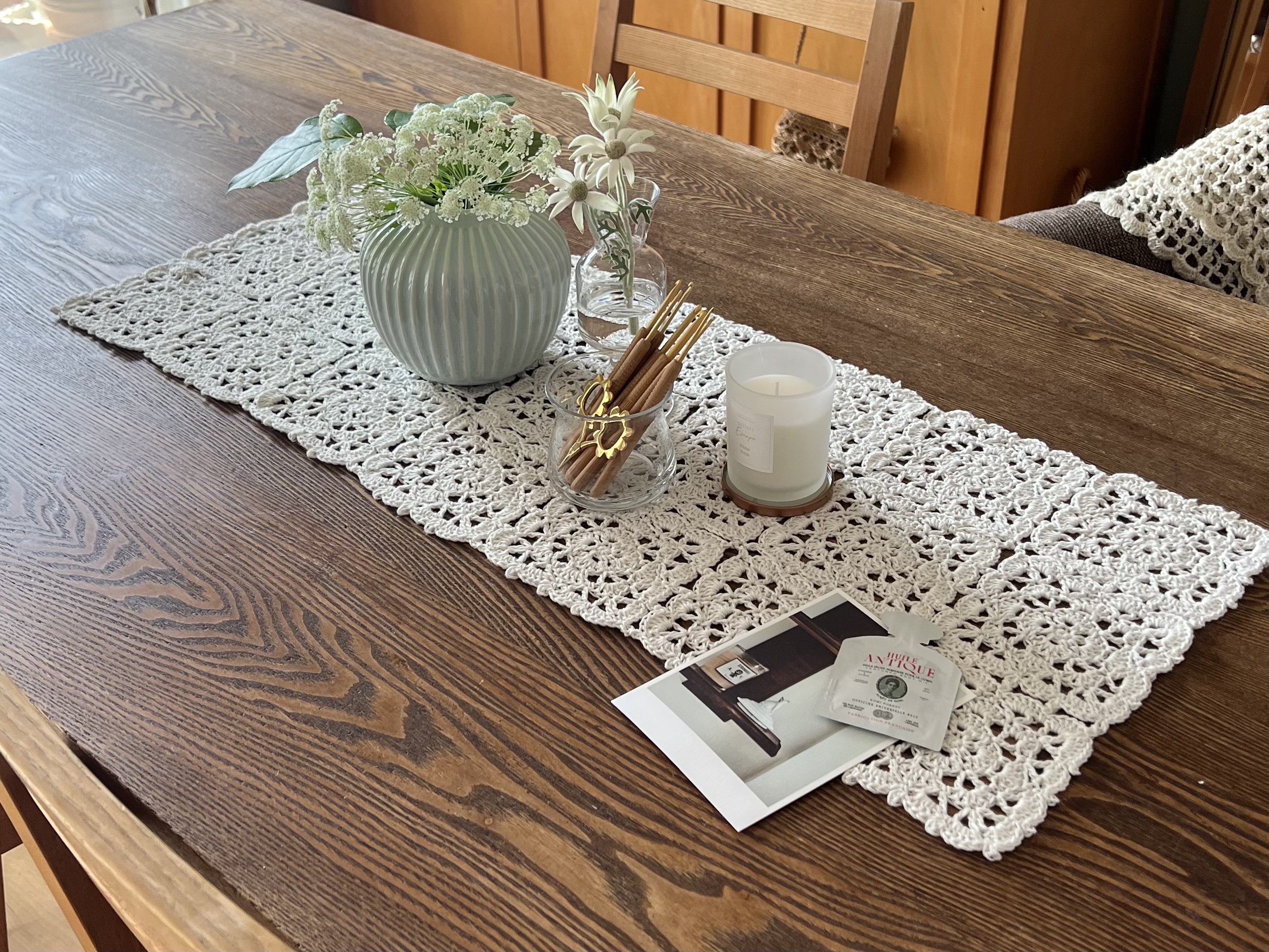 かぎ針編み インテリアマットの作り方【PDF編み図付】